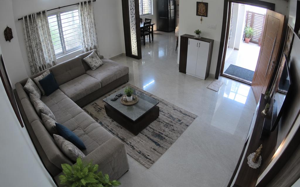 Sample camera view: Living room