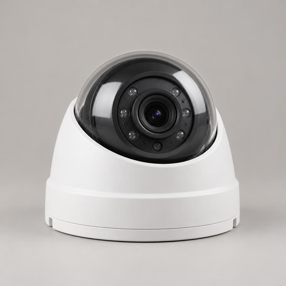 Indoor dome sample camera